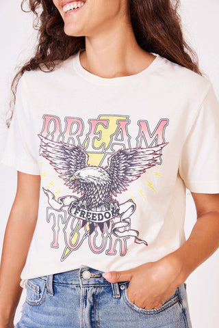 Dream tour free bird eagle tee